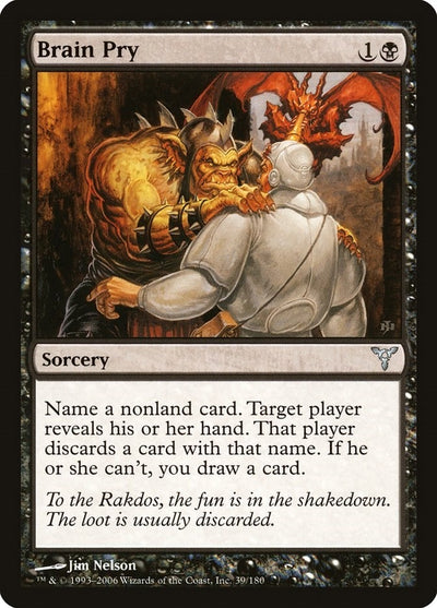 Brain Pry (39) (Dissension)