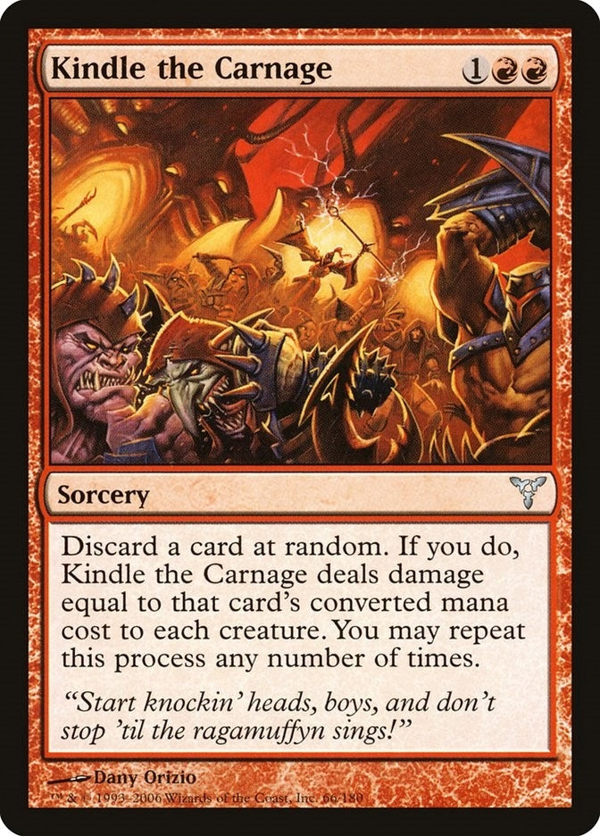 Kindle the Carnage (66) (Dissension)