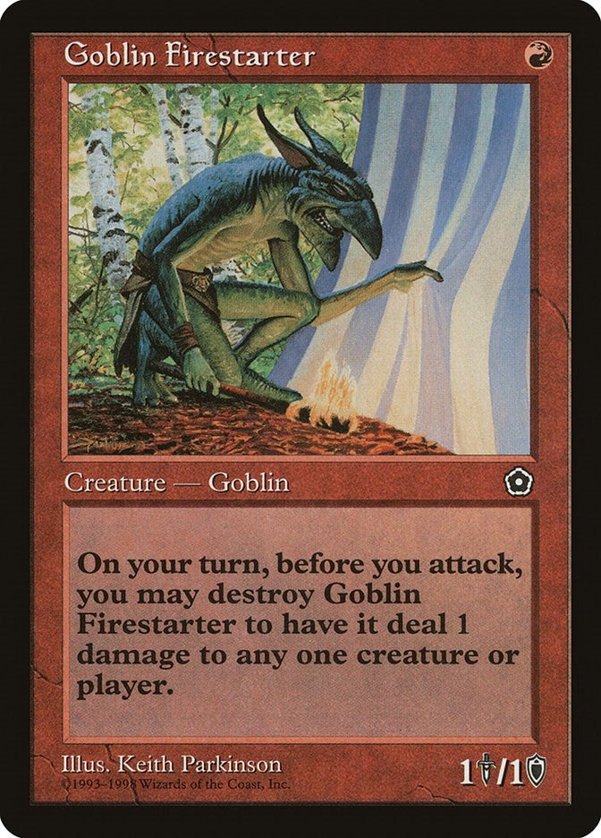 Goblin Firestarter (Portal Second Age)