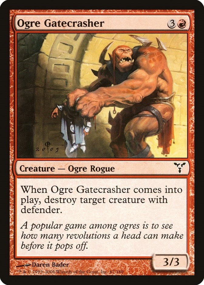 Ogre Gatecrasher (67) (Dissension)