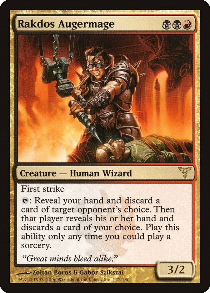 Rakdos Augermage (127) (Dissension)