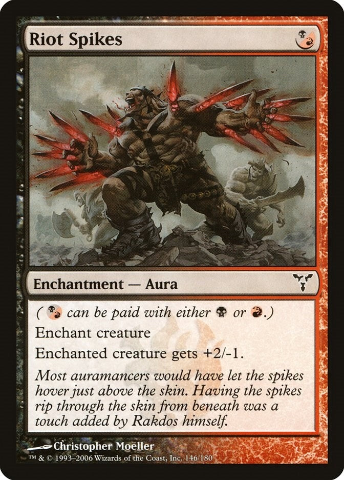 Riot Spikes (146) (Dissension)