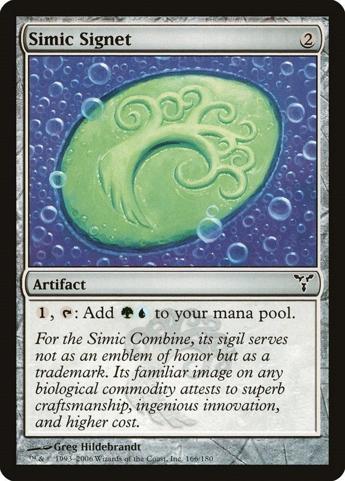 Simic Signet (166) (Dissension)