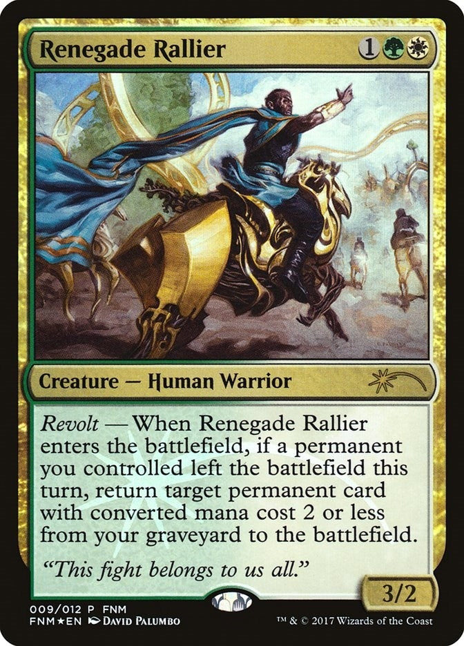 Renegade Rallier (9) (FNM Promos)