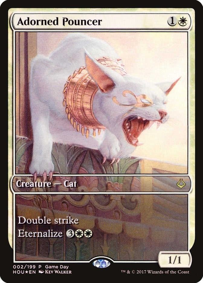 Adorned Pouncer (2) (Game Day & Store Championship Promos)