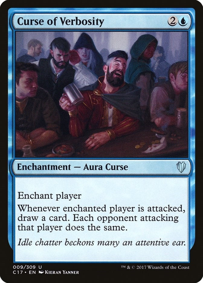 Curse of Verbosity (9) (Commander 2017)