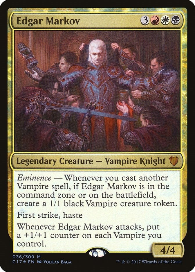 Image for Edgar Markov (36) (Commander 2017) - Magic: The Gathering