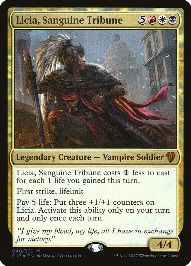 Licia, Sanguine Tribune (40) (Commander 2017)