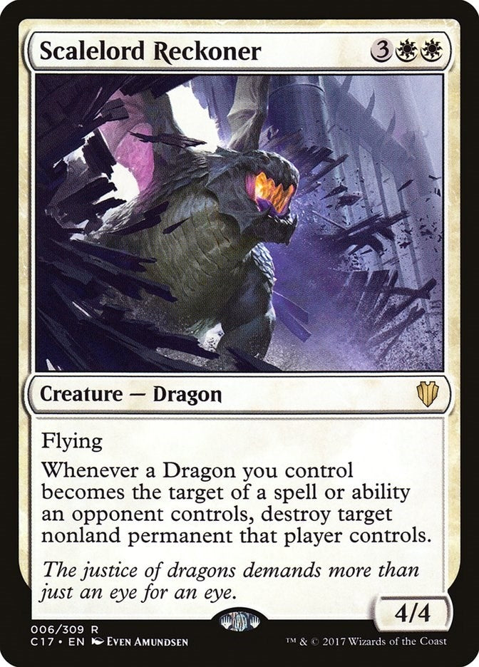 Image for Scalelord Reckoner (6) (Commander 2017) - Magic: The Gathering