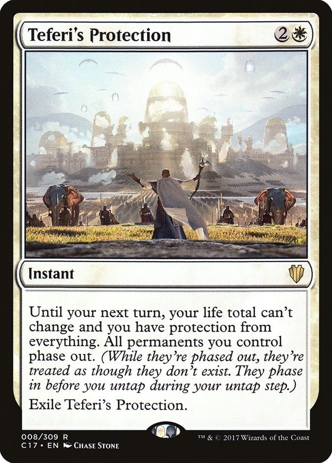 Image for Teferi's Protection (8) (Commander 2017) - Magic: The Gathering