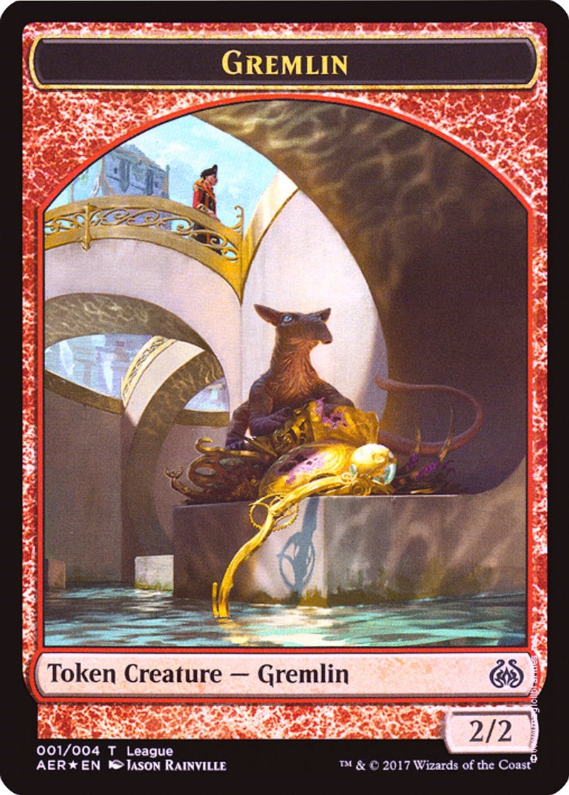 Gremlin // Energy Reserve Double-sided Token (League Promos)