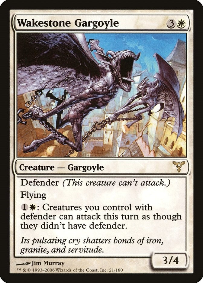 Wakestone Gargoyle (21) (Dissension)