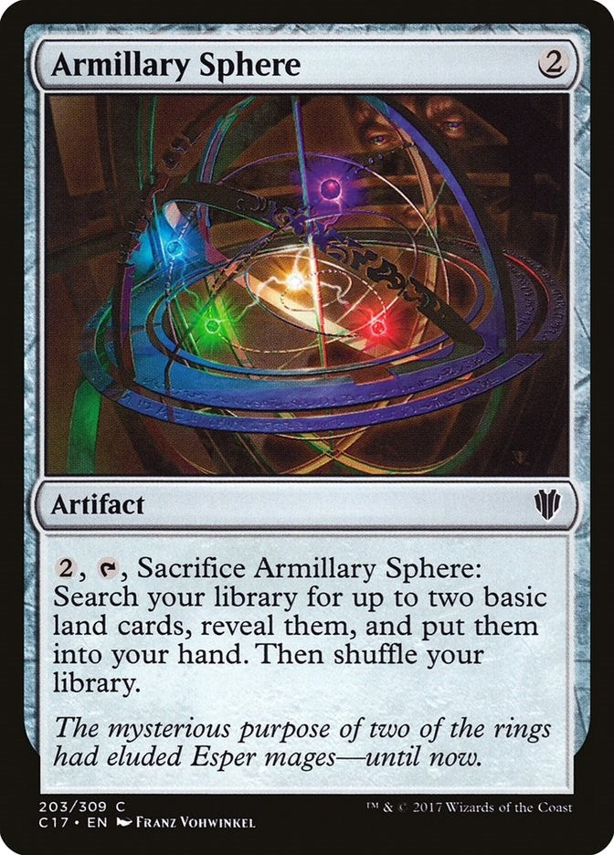 Armillary Sphere (203) (Commander 2017)