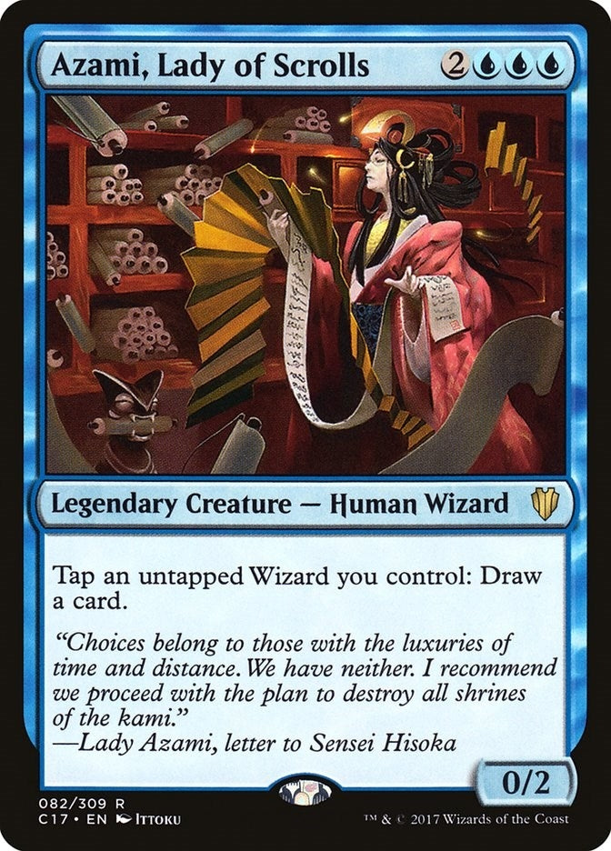 Azami, Lady of Scrolls (82) (Commander 2017)