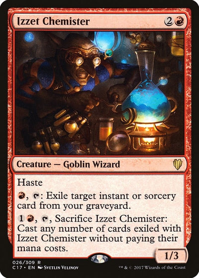 Izzet Chemister (26) (Commander 2017)