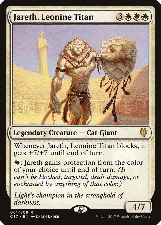 Jareth, Leonine Titan (61) (Commander 2017)