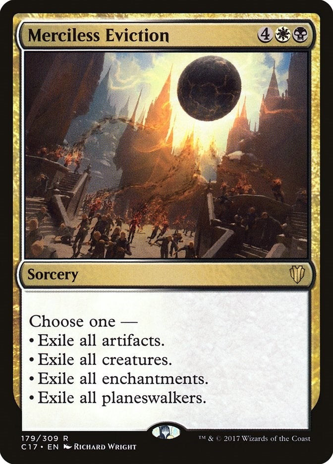 Merciless Eviction (179) (Commander 2017)
