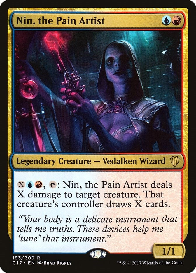 Nin, the Pain Artist (183) (Commander 2017)