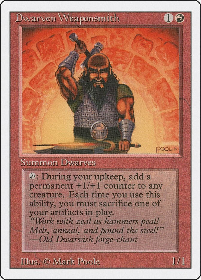 Dwarven Weaponsmith (Revised Edition)
