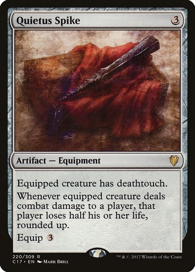 Quietus Spike (220) (Commander 2017)