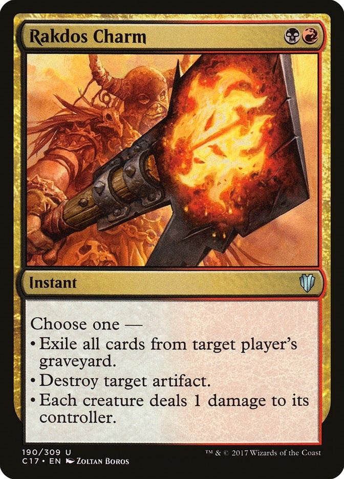 Rakdos Charm (190) (Commander 2017)