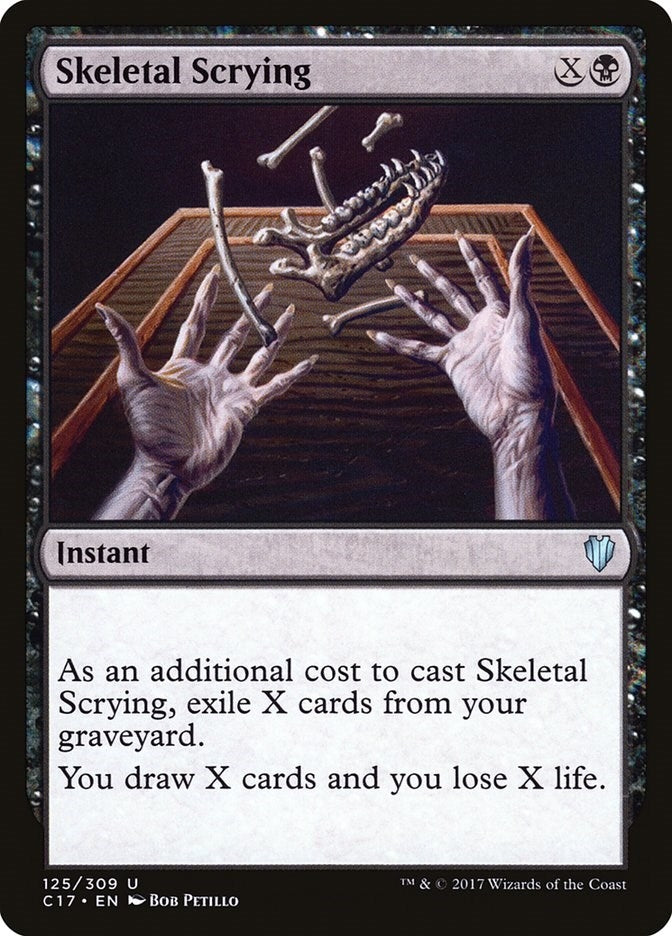 Skeletal Scrying (125) (Commander 2017)