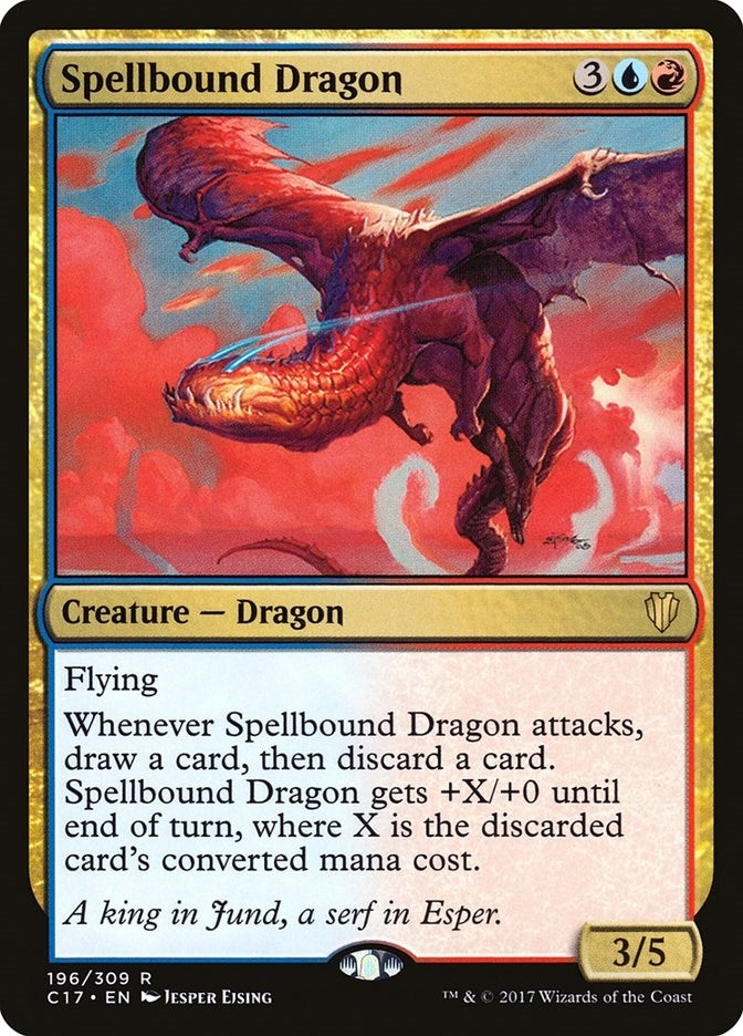Spellbound Dragon (196) (Commander 2017)