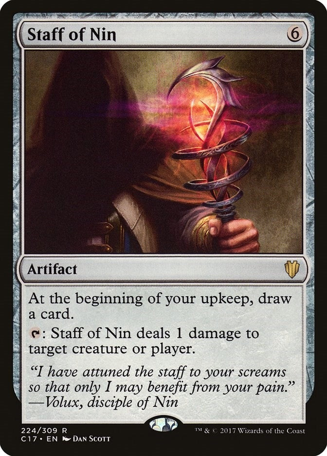 Staff of Nin (224) (Commander 2017)