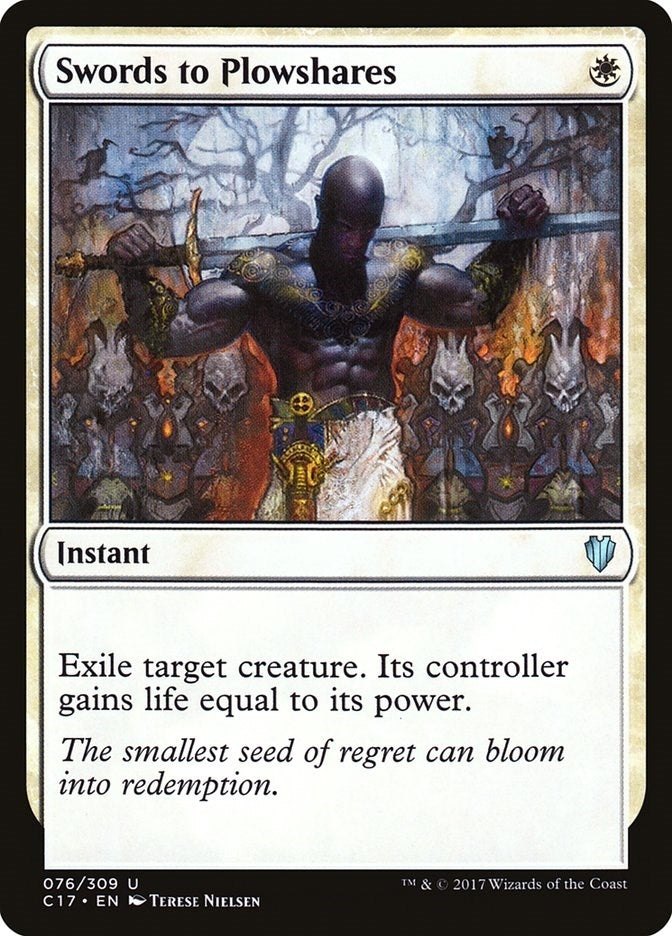 Swords to Plowshares (76) (Commander 2017)