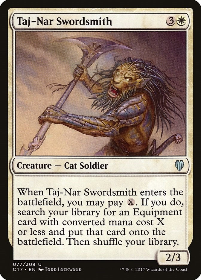 Taj-Nar Swordsmith (77) (Commander 2017)
