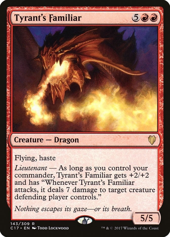 Image for Tyrant's Familiar (143) - Magic: The Gathering