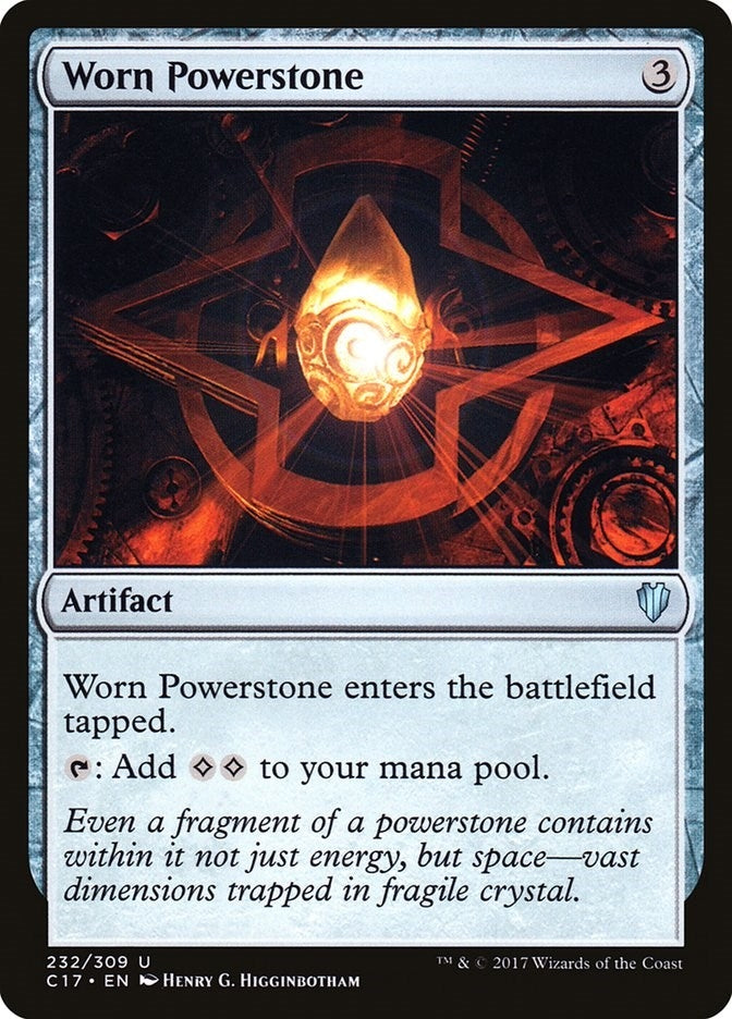 Image for Worn Powerstone (232) (Commander 2017) - Magic: The Gathering