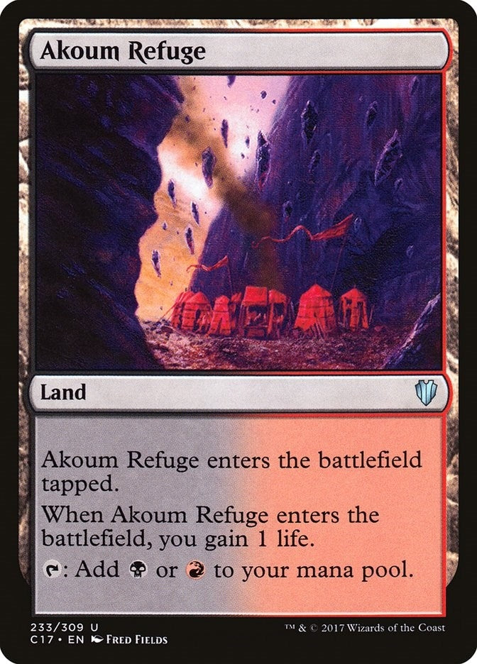 Akoum Refuge (233) (Commander 2017)