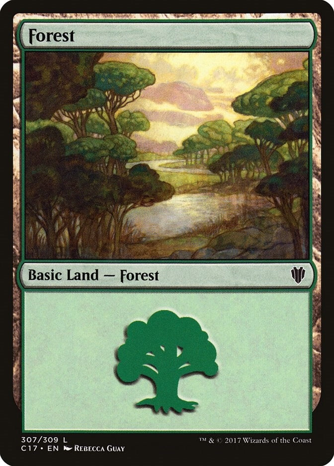 Forest (307) (307) (Commander 2017)
