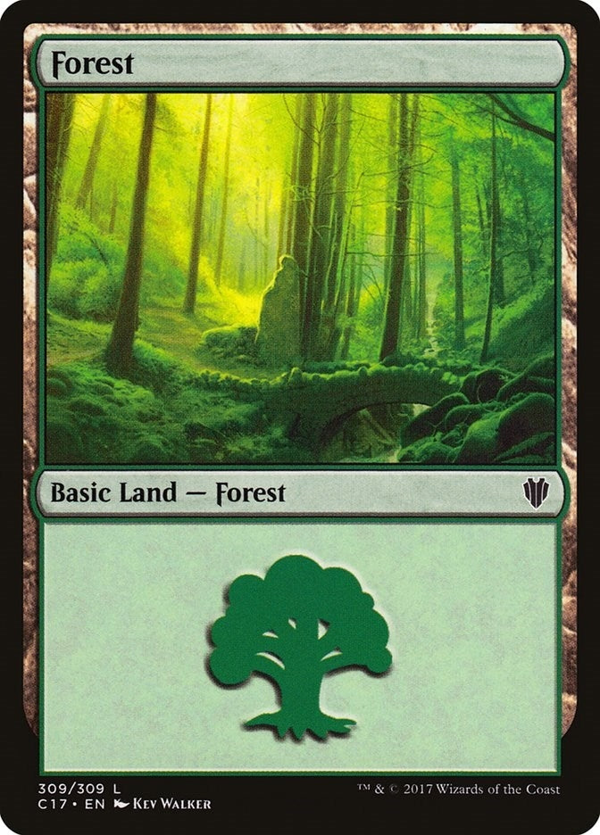 Forest (309) (309) (Commander 2017)