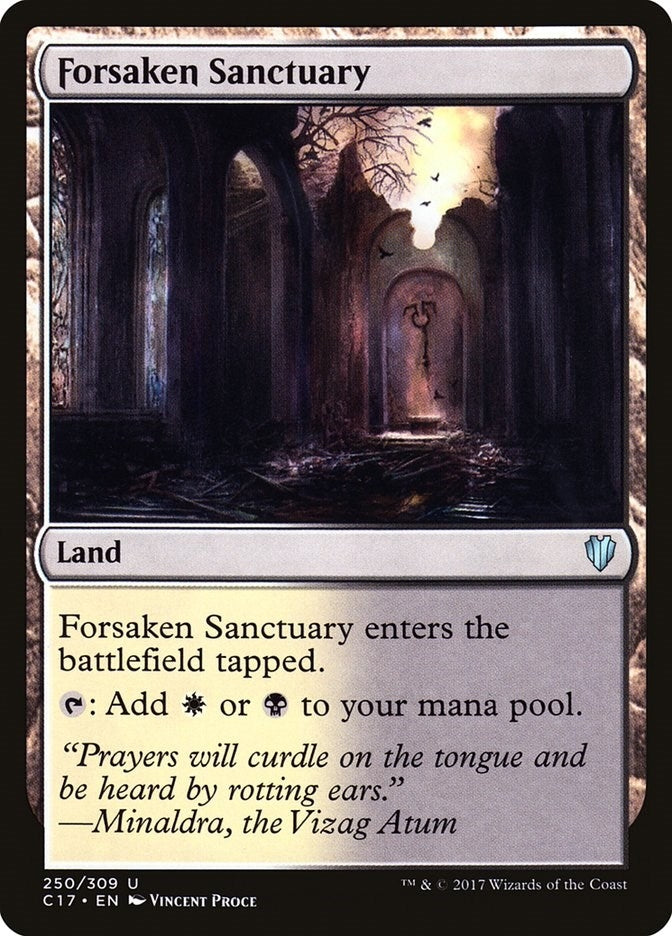 Forsaken Sanctuary (250) (Commander 2017)