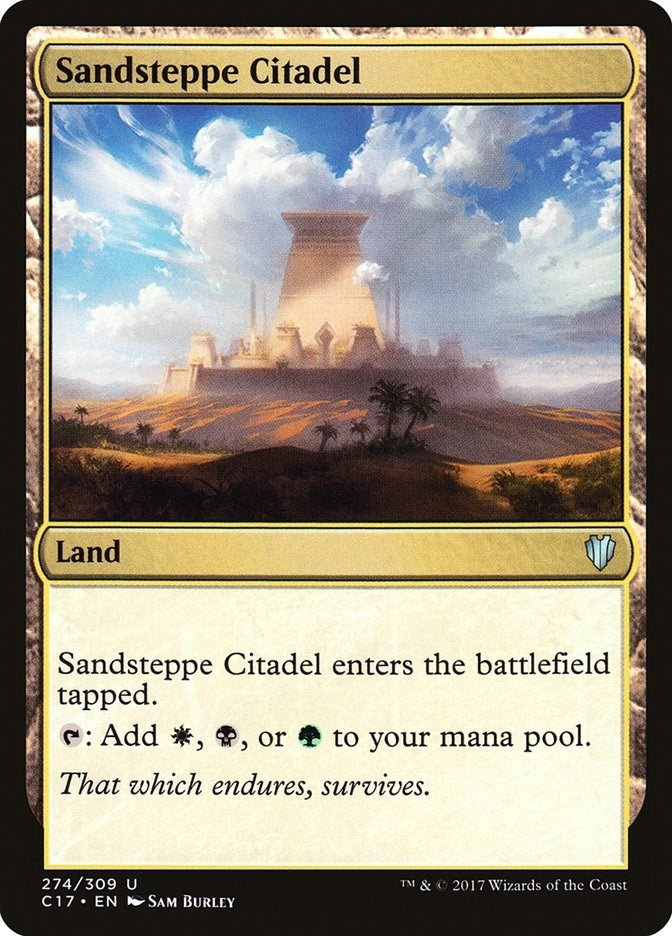 Sandsteppe Citadel (274) (Commander 2017)