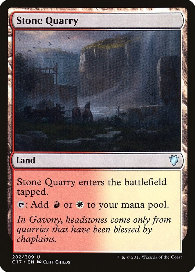 Stone Quarry (282) (Commander 2017)