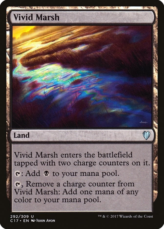 Image for Vivid Marsh (292) - Magic: The Gathering