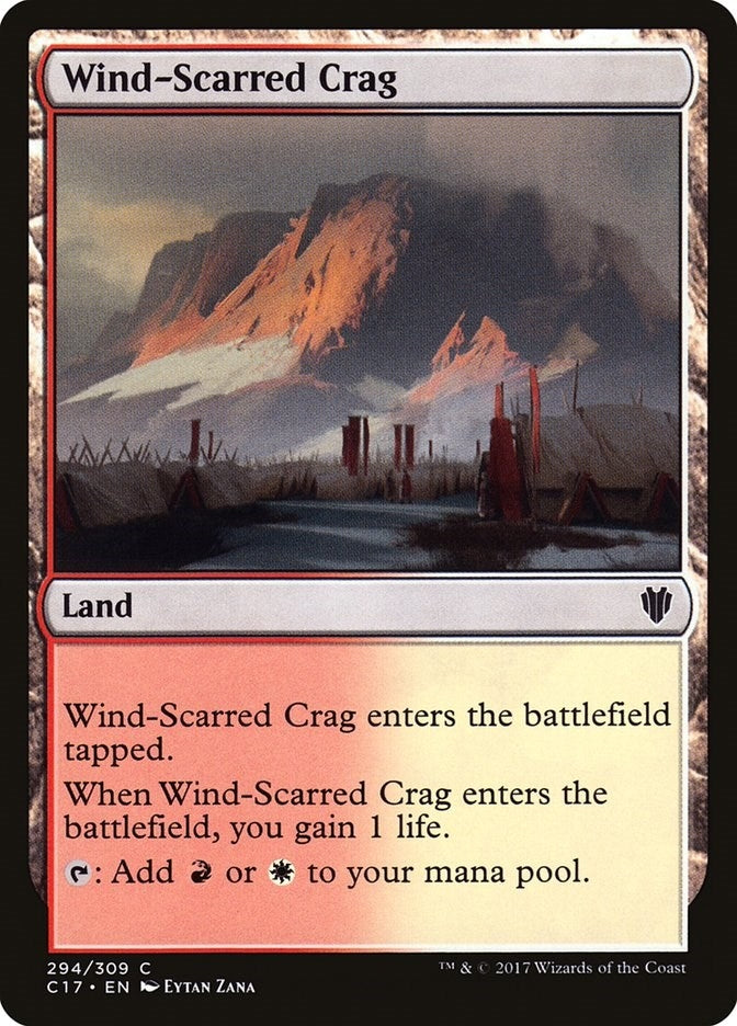 Image for Wind-Scarred Crag (294) - Magic: The Gathering