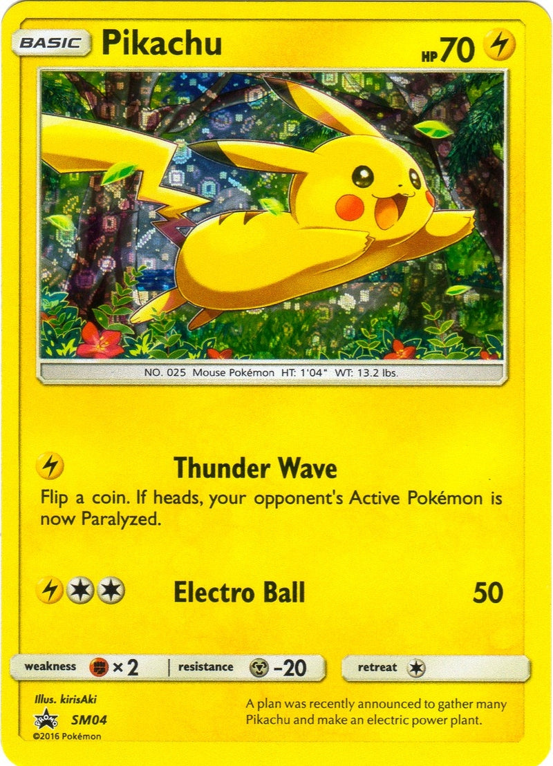Image for Pikachu - SM04 (General Mills) (SM04) (Miscellaneous Cards & Products) - Pokemon