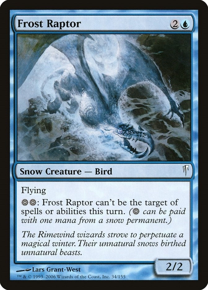 Frost Raptor (34) (Coldsnap)