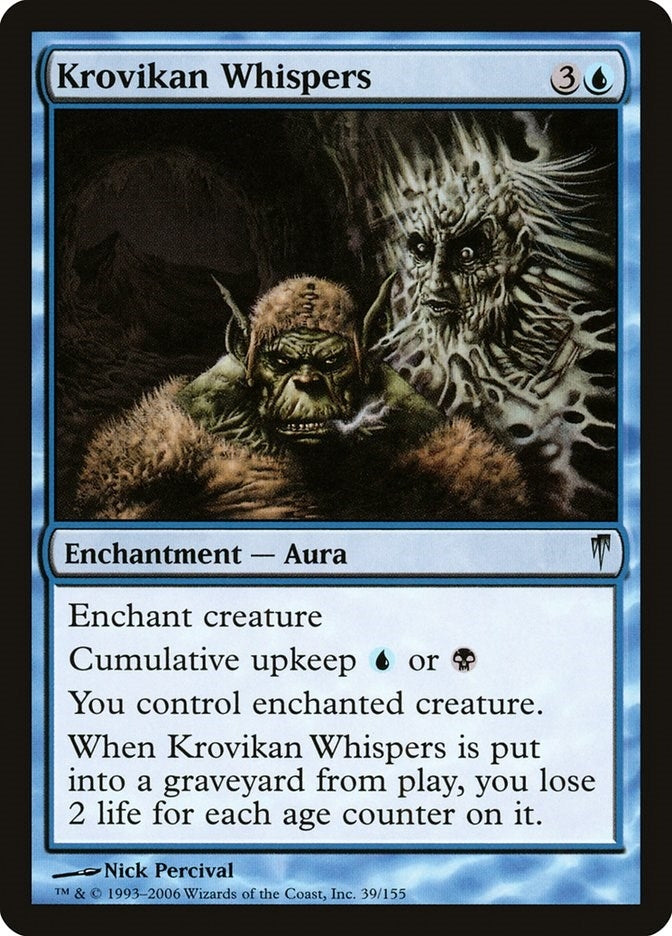 Krovikan Whispers (39) (Coldsnap)