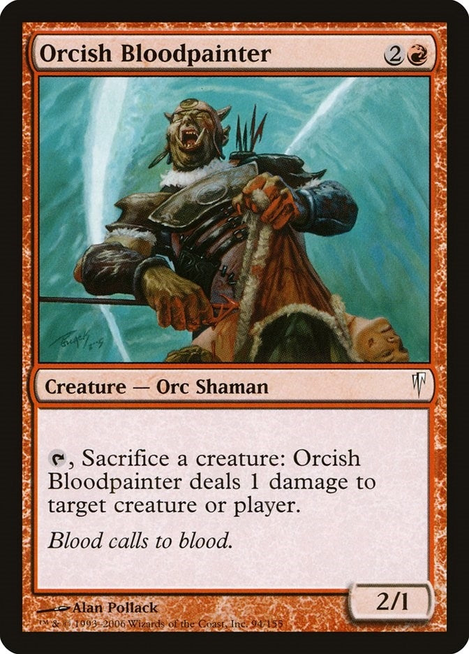 Orcish Bloodpainter (94) (Coldsnap)