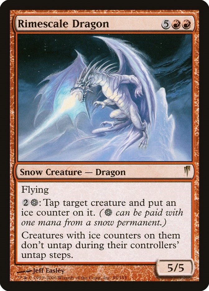 Rimescale Dragon (95) (Coldsnap)