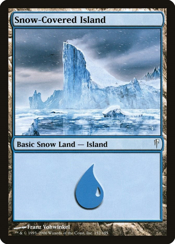 Snow-Covered Island (152) (Coldsnap)