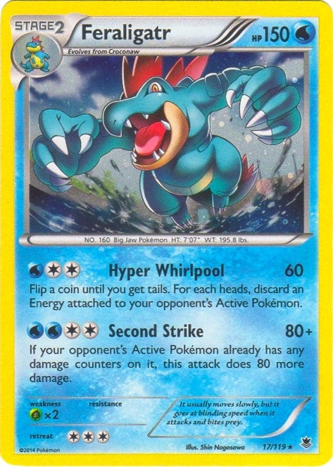 Image for Feraligatr - 17/119 (Cosmos Holo) (017/119) (Blister Exclusives) - Pokemon