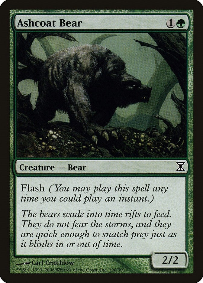 Ashcoat Bear (190) (Time Spiral)
