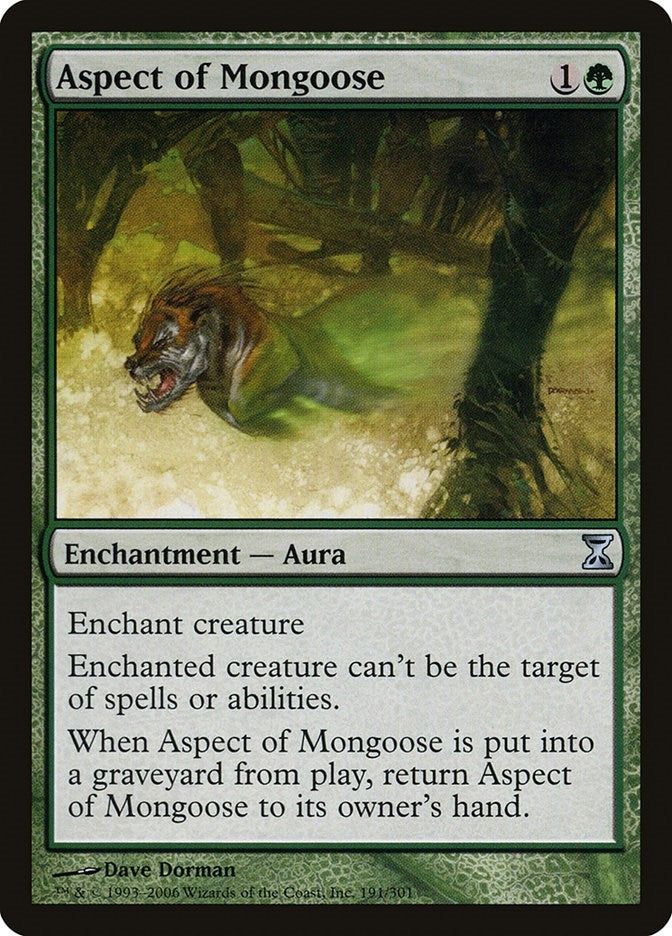 Aspect of Mongoose (191) (Time Spiral)