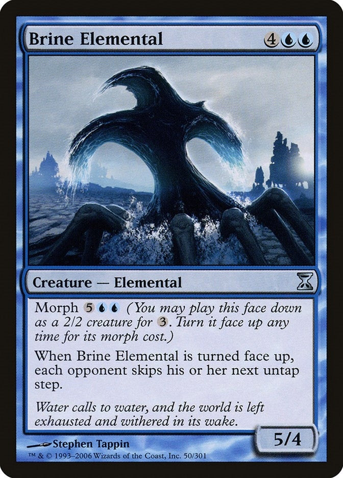 Brine Elemental (50) (Time Spiral)